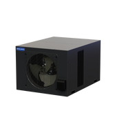Outside face of the Compact Refrigeration System with the condenser fan behind its guard