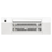MRCOOL OuttaSight ceiling cassette with panel fitted, face-on view