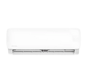 DIY Easy Pro 5th Gen white wall air handler, front view with the louver closed