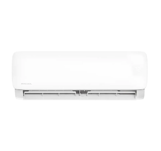 MRCOOL DIY Easy Pro 5th Gen white wall air handler, front view with the louver closed