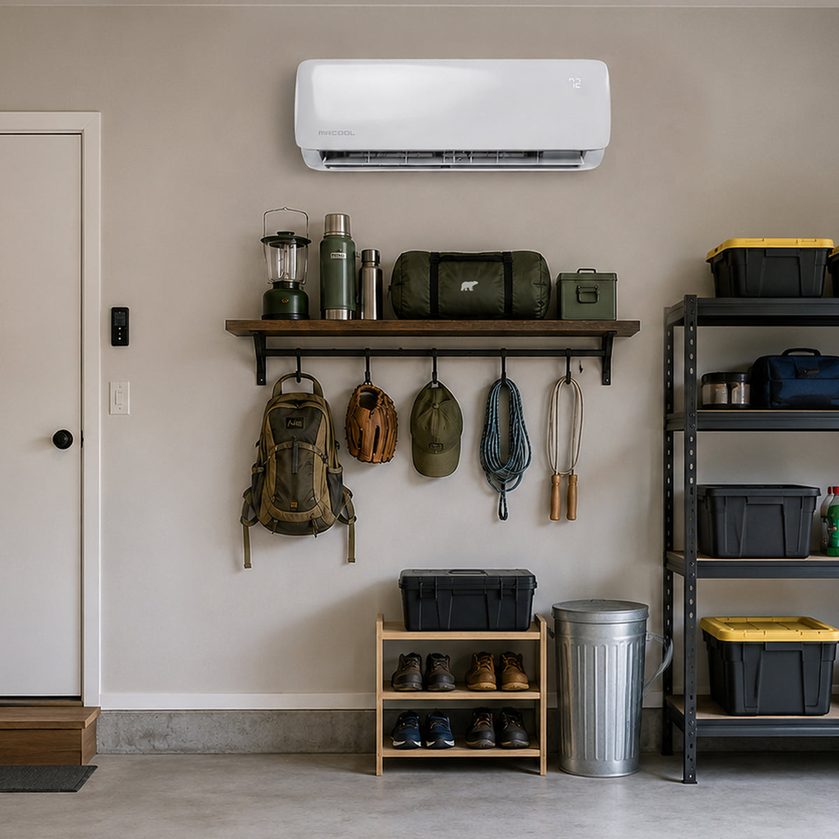 Sized for garages, offices and bonus rooms