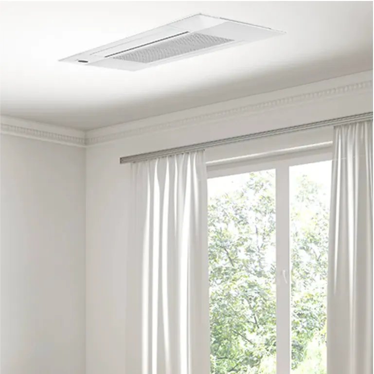 Quiet one-way airflow