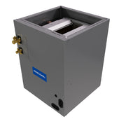 MRCOOL MCMP4860COTB 4-5 ton pre-charged cased M-coil, 21.62" cabinet, three-quarter view