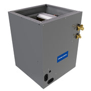 MRCOOL MCMP4860DOTB 4-5 ton pre-charged cased coil, 24.5" cabinet, three-quarter view