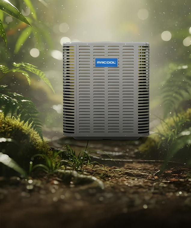 Cooling only, or heat pump