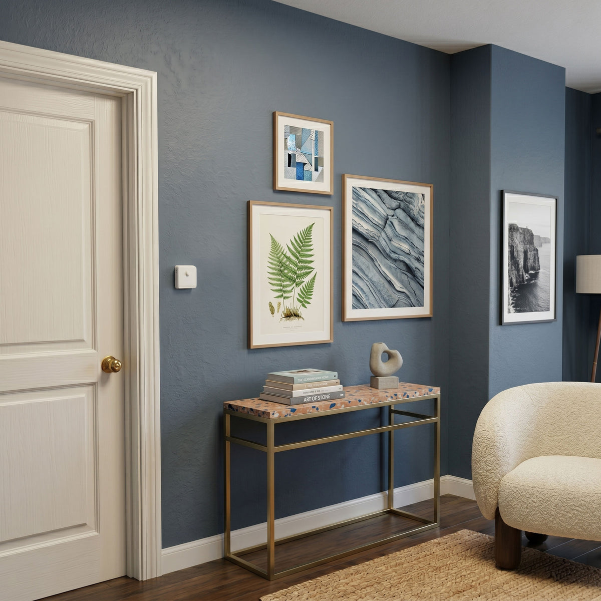Room sensors balance hot and cold spots