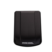 Black TravelCool rooftop unit seen from directly above
