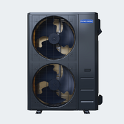 MRCOOL Universal 60,000 BTU condenser, twin-fan cabinet front view