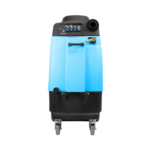 Mytee 1001DX-200 Speedster heated carpet extractor, front view showing the control panel