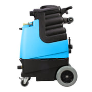 Mytee 1003DX Speedster heated carpet extractor, left side view with 10 inch rear wheel