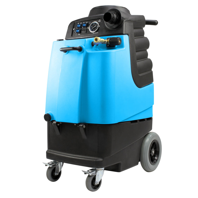 Mytee 1005LX Speedster carpet extractor, front left three-quarter view