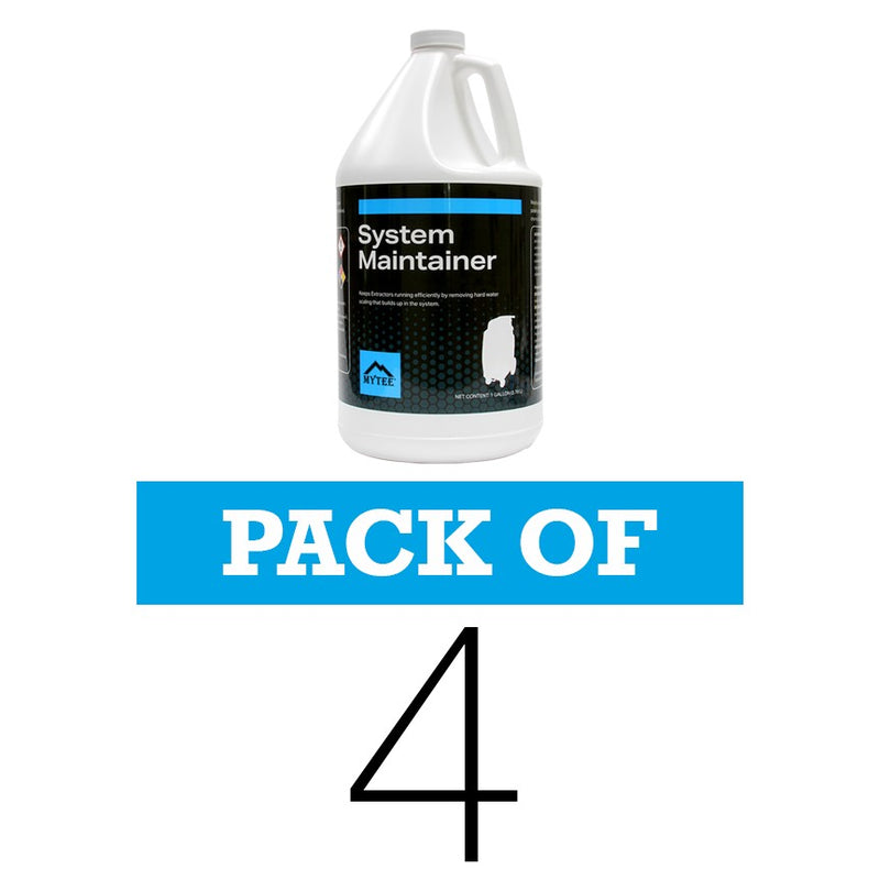 Mytee 3601G System Maintainer extractor descaler, 1 gallon bottle, sold as a pack of 4