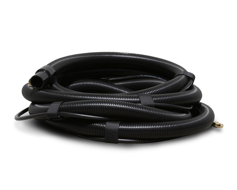 Mytee 8100 25 foot vacuum and solution hose combo, coiled