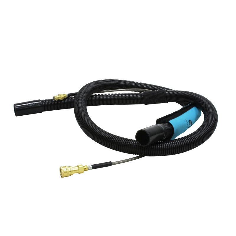 Mytee 8103 8 foot x 1.25 inch vacuum and solution hose with Heatguard wrap and brass quick disconnect