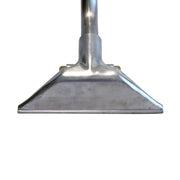 Mytee 8300-EZ 12" dual jet wand, close-up of the 12" polished aluminum head