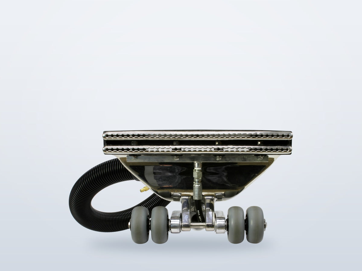 Four 3" Wheels Under The Head