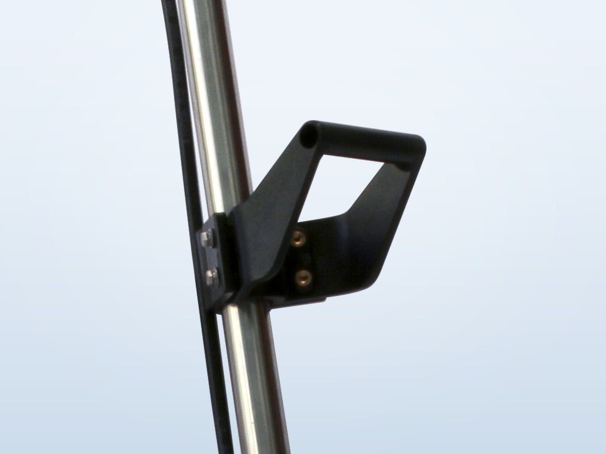 Ergonomic Grip On A Straight Wand