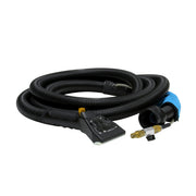 Mytee 8400GT Mytee Dry GT upholstery tool on its 15 foot hose combo, black comfort grip fitted