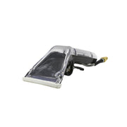 Mytee 8400P Air Lite upholstery tool, front left three-quarter view of the clear-top head