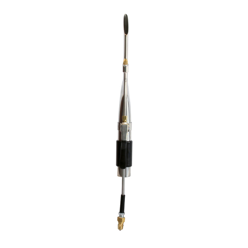 Mytee 8700 stainless steel crevice tool, underside view