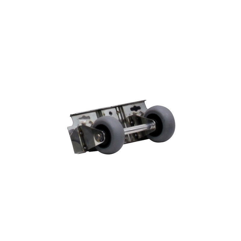 Mytee A153 wheel attachment for the CRB3010 10 inch Carpet Shark, two wheels on a steel bracket