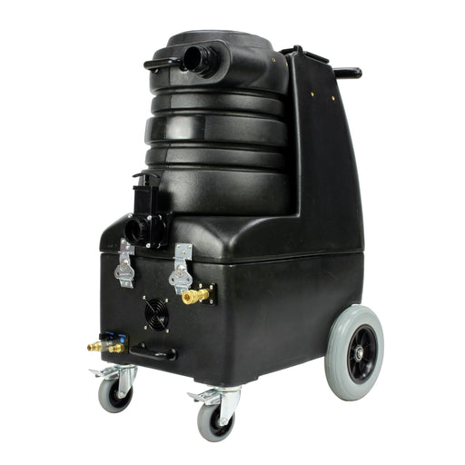 Mytee BZ-102LX-AUTO Breeze carpet extractor, front left three-quarter view