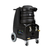 Mytee BZ-102LX-AUTO Breeze carpet extractor, front right three-quarter view showing the switch plate