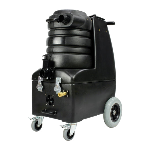 Mytee BZ-102LX Breeze carpet extractor, front left three-quarter view