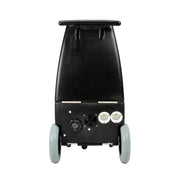 Mytee BZ-102LX Breeze carpet extractor, rear view with dual twist-lock cord sockets