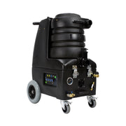 Mytee BZ-105LX-AUTO Breeze carpet extractor, front right three-quarter view showing the switch plate