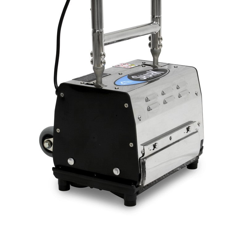 Mytee CRB3010 Carpet Shark 10 inch brush machine, wheel attachment fitted