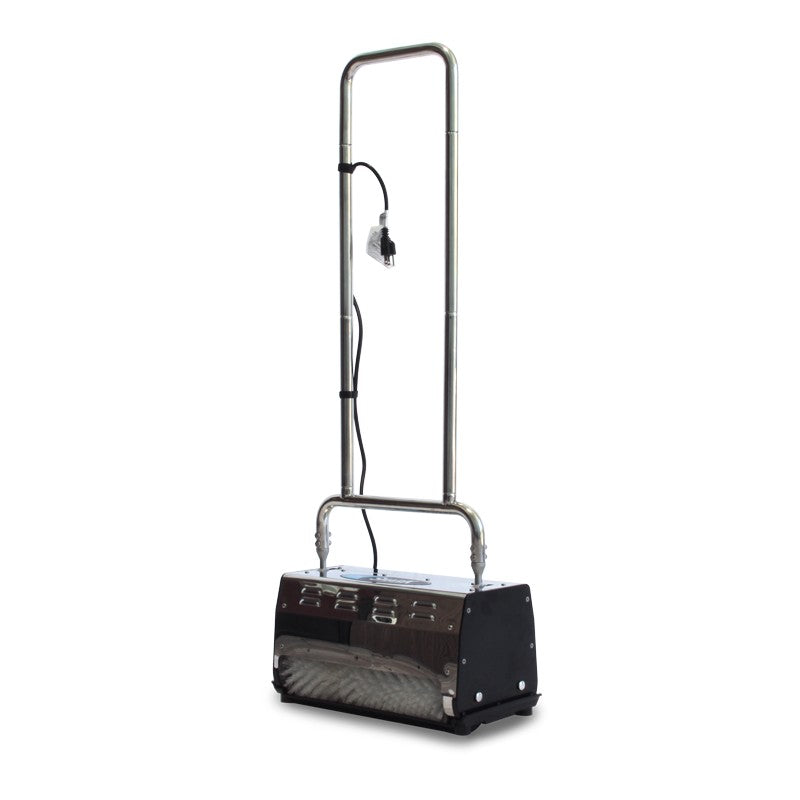 Mytee CRB3017 Carpet Shark 17 inch brush machine, front left three-quarter view