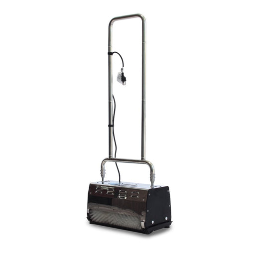 Mytee CRB3017 Carpet Shark 17 inch brush machine, front left three-quarter view
