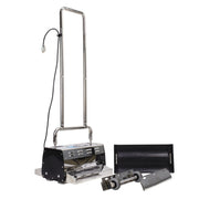 Mytee CRB3017 Carpet Shark 17 inch brush machine, with renovator attachments, splash guard, wheel attachment and storage tray