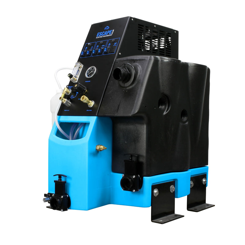 Mytee ETM-LX-PLUS Escape Plus electric truckmount, front left three-quarter view