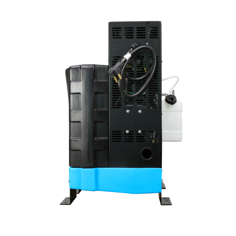 Mytee ETM-LX-PLUS Escape Plus electric truckmount, rear view with power cable