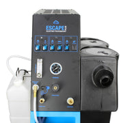 Mytee ETM-LX-PLUS Escape Plus electric truckmount, switch plate with pressure gauge and regulator