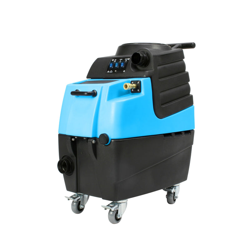 Mytee HP90-SS Stingray heated detail extractor, front left three-quarter view
