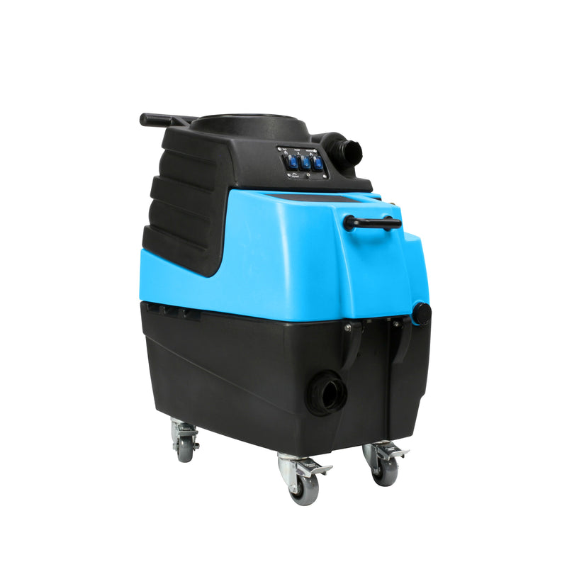 Mytee HP90-SS Stingray heated detail extractor, front right three-quarter view