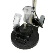 Mytee TREX-JR-115 T-Rex Jr. rotary extractor, motor and clear swivel tube close-up
