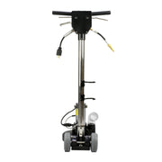 Mytee TREX-JR-115 T-Rex Jr. rotary extractor, rear view with wheels
