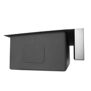 Nantucket Sinks EZApron33 side profile of the apron panel and undermount bowl