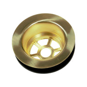 Nantucket Sinks NS-403ULB unlacquered brass drain flange and body with the strainer removed