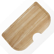 Nantucket Sinks NS503-16-CB fitted wood cutting board with drain cut-out