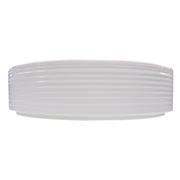 Nantucket Sinks RC7102WV Kiel vessel sink side view of the ribbed wheel-thrown wall