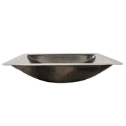 Nantucket Sinks TRS side profile of the trough bowl and rim