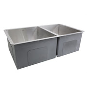 Nantucket Sinks ZR3219-OS-16 side view of both padded bowls