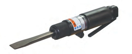 Novatek 19 Inline chisel scaler fitted with a flat chisel and lever throttle
