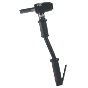 Novatek 1SH single head scaling hammer with long handle and lever throttle