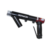 Novatek 28PG VSE shrouded needle scaler with clear shroud and vacuum port